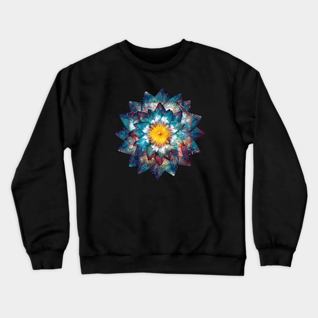 Bohemian Tapestry Mandala | Crewneck Sweatshirt by Dream and Design